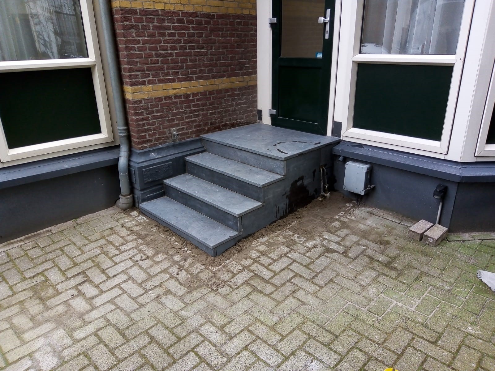 Belgisch Hardsteen trap